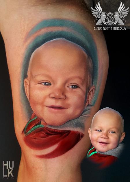 Tattoos - Baby Portrait - 125490